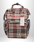 Pañalera Morral Maternal Premium YARÖS Cuadros