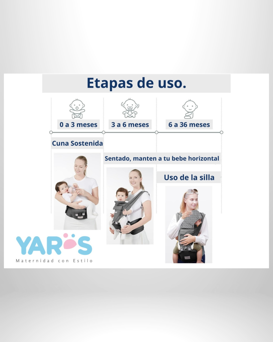 Cargador Ergonómico Multifuncional YARÖS - Gris Ratón