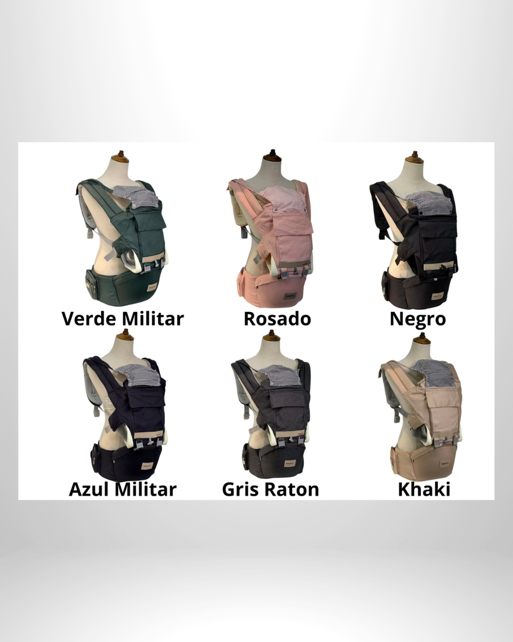 Cargador Ergonómico Multifuncional YARÖS - Gris Ratón