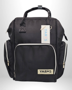Pañalera Morral Maternal Premium YARÖS negra