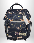Pañalera Morral Maternal Premium YARÖS Azul estampado