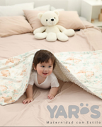 Cobija Burbuja YARÖS 100% Algodón – 160 x 110 cm