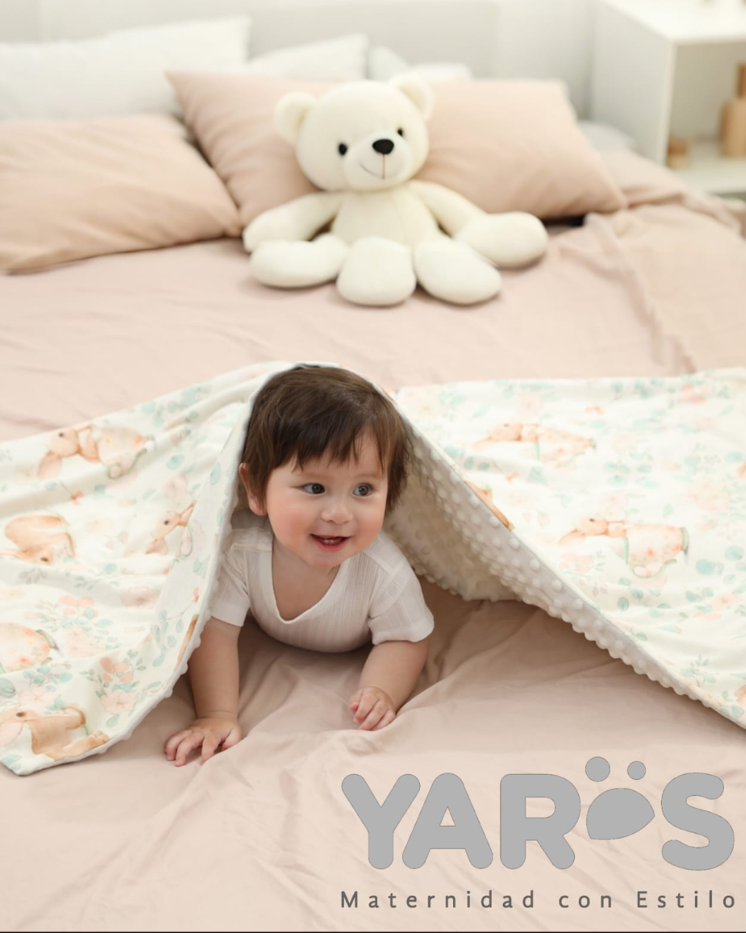 Cobija Burbuja YARÖS 100% Algodón – 160 x 110 cm