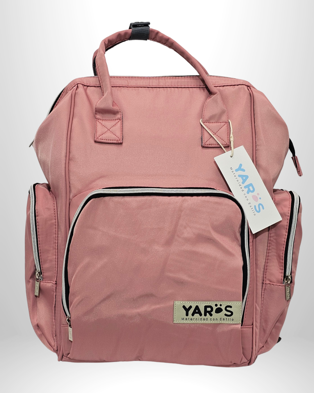 Pañalera Morral Maternal Premium YARÖS rosada