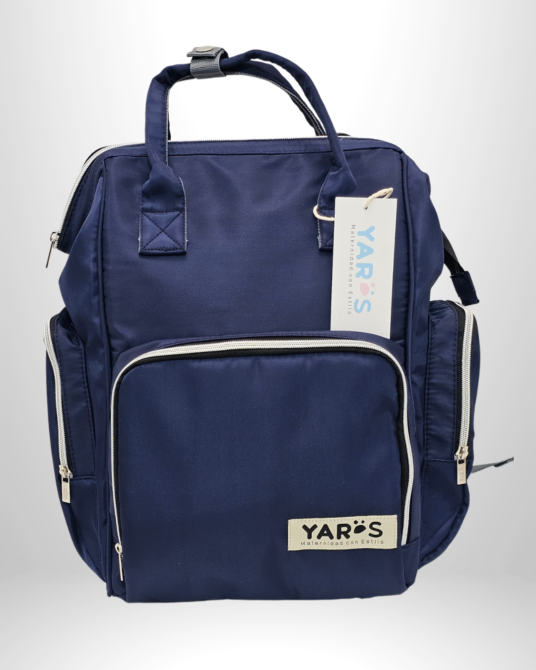 Pañalera Morral Maternal Premium YARÖS azul militar