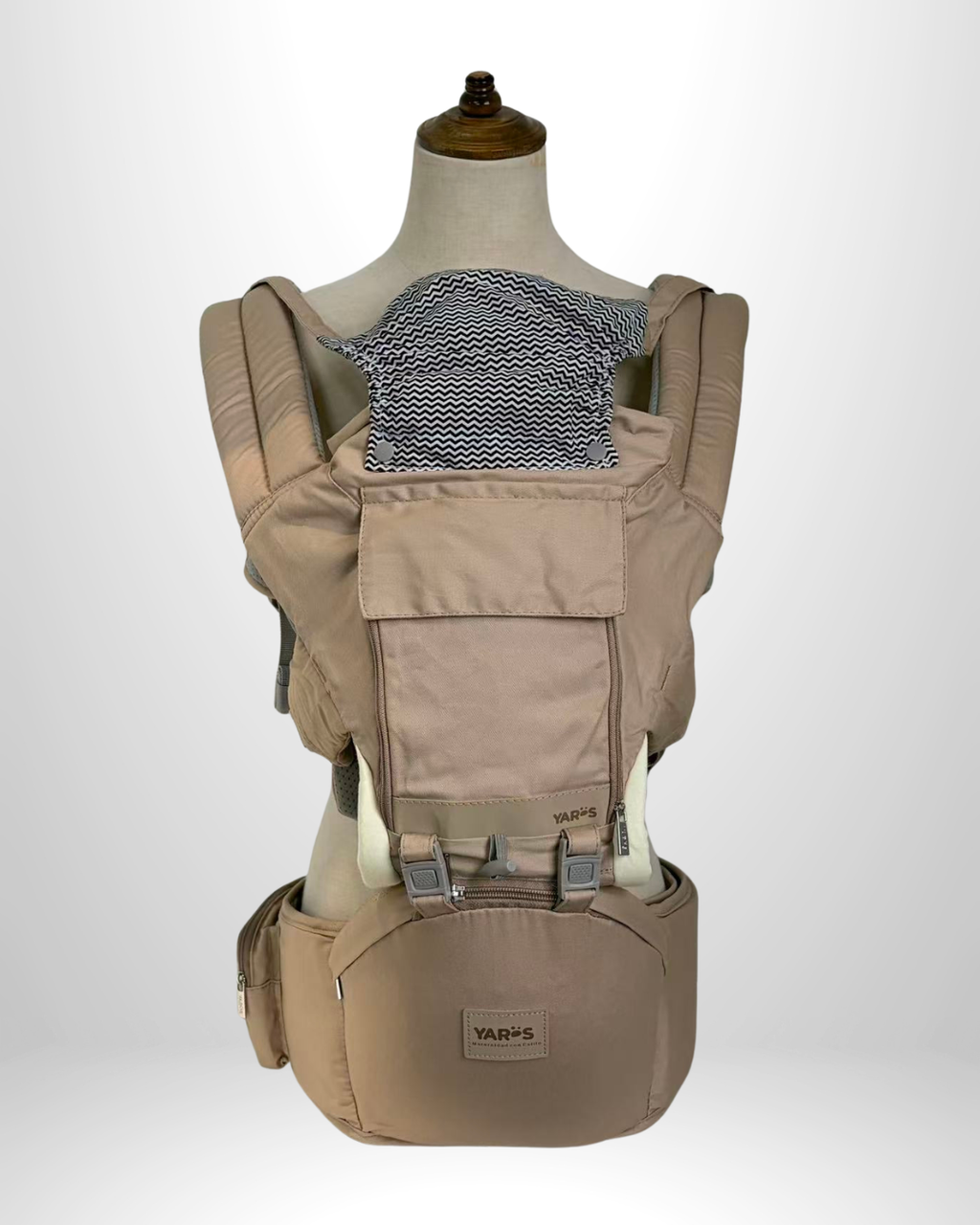 Cargador Ergonómico Multifuncional YARÖS - Khaki