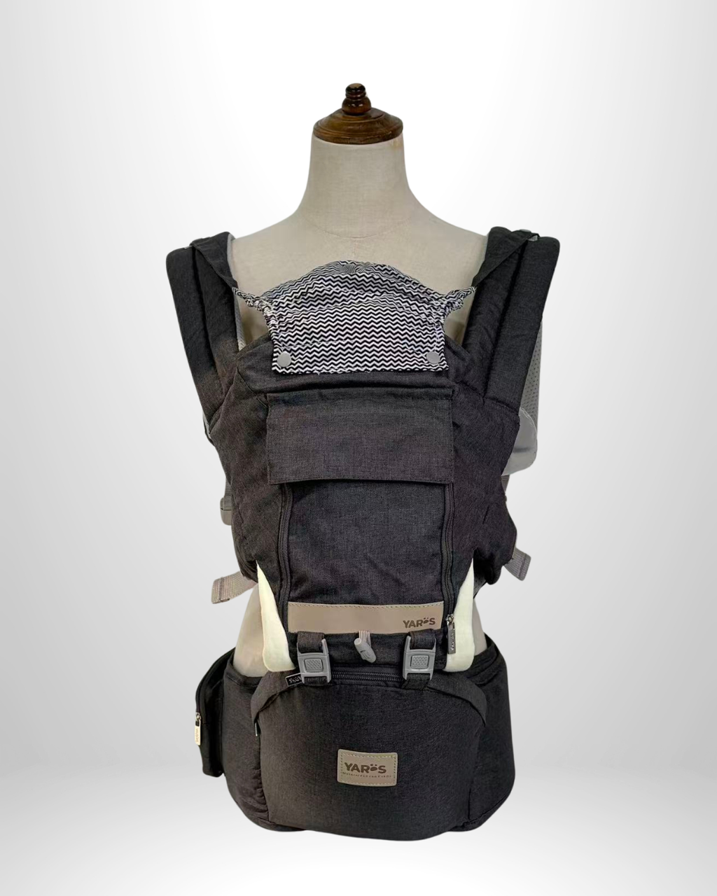 Cargador Ergonómico Multifuncional YARÖS - Gris Ratón