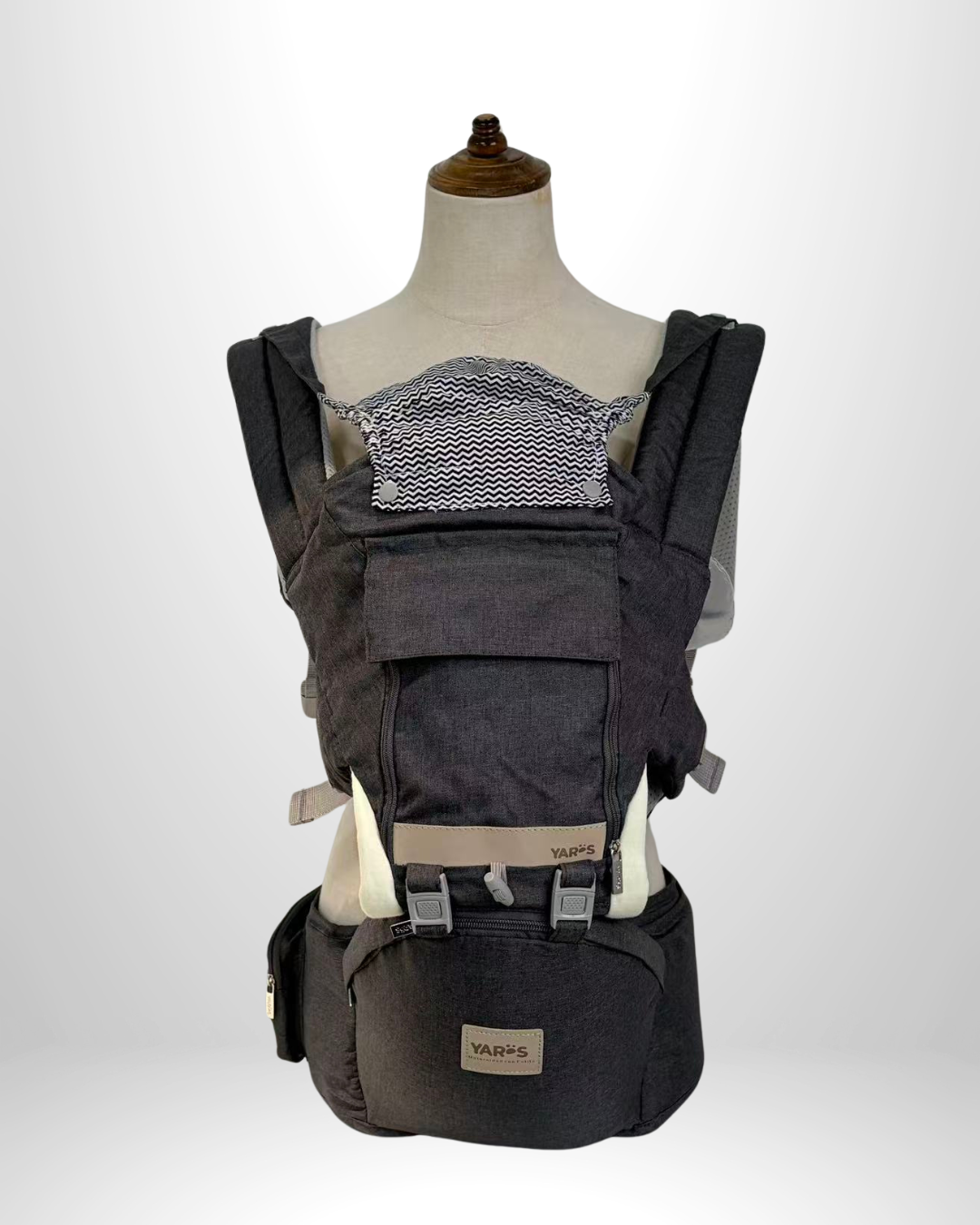 Cargador Ergonómico Multifuncional YARÖS - Gris Ratón