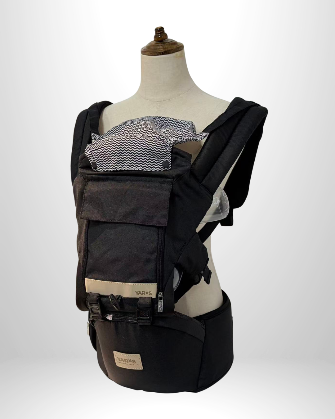 Cargador Ergonómico Multifuncional YARÖS - Negro