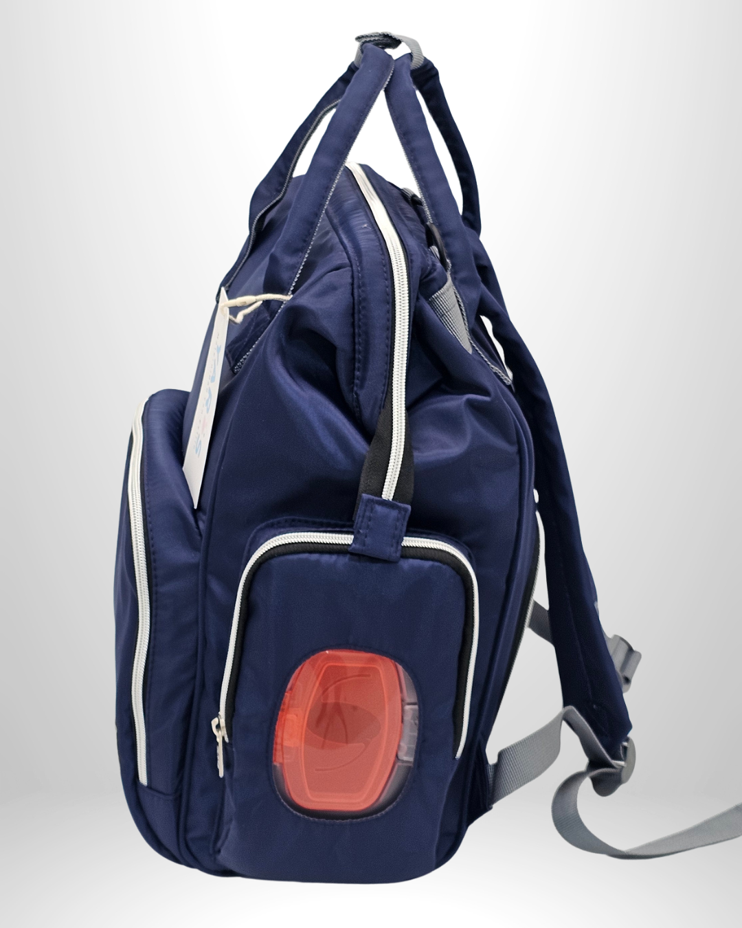 Pañalera Morral Maternal Premium YARÖS azul militar