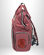 Pañalera Morral Maternal Premium YARÖS palo de rosa