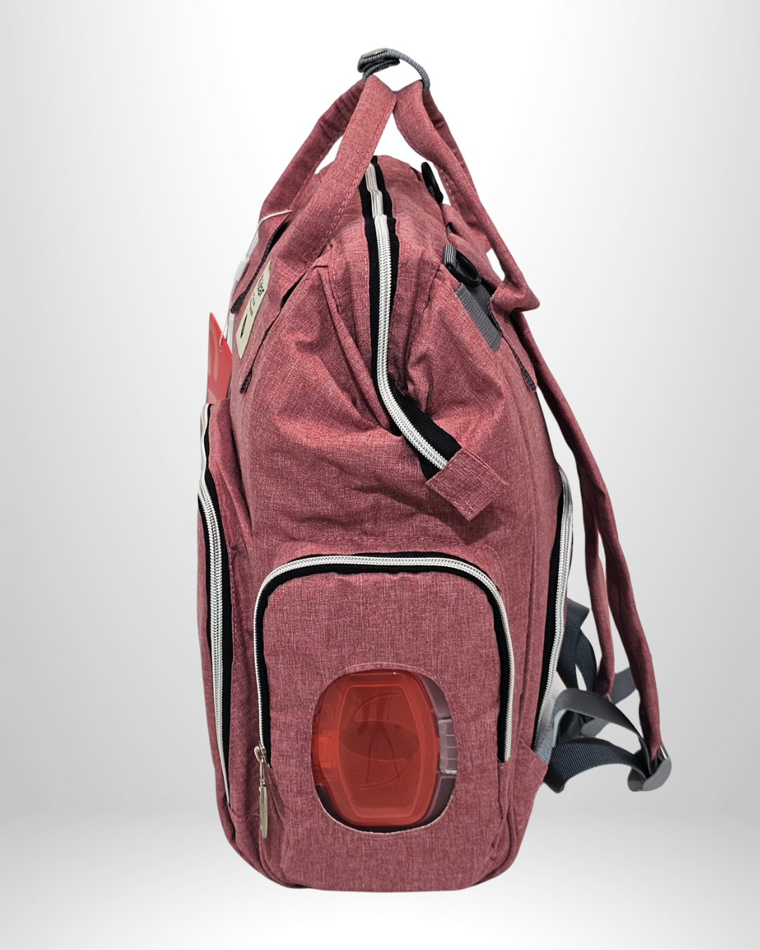 Pañalera Morral Maternal Premium YARÖS palo de rosa