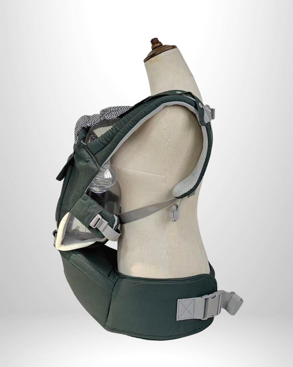 Cargador Ergonómico Multifuncional YARÖS - Verde Militar