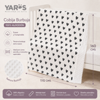 Cobija Burbuja YARÖS 100% Algodón – 160 x 110 cm