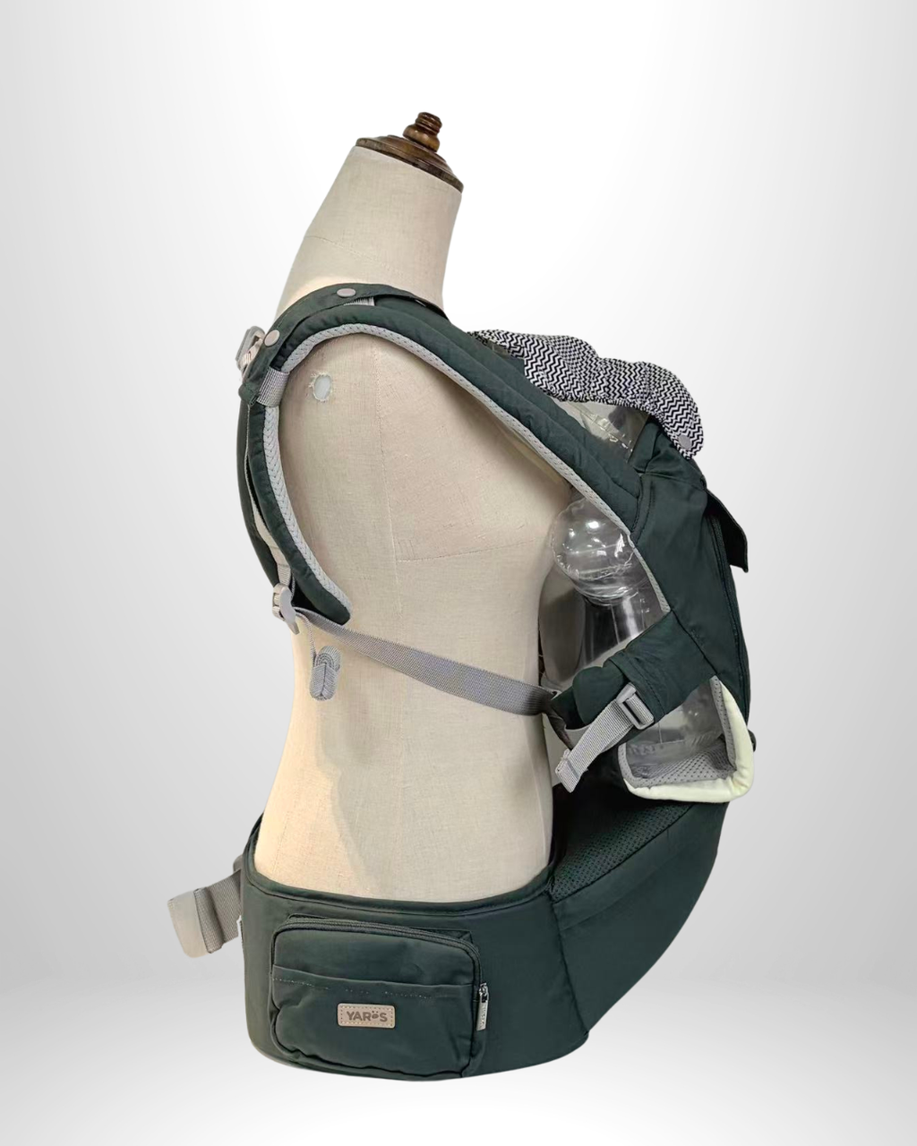 Cargador Ergonómico Multifuncional YARÖS - Verde Militar