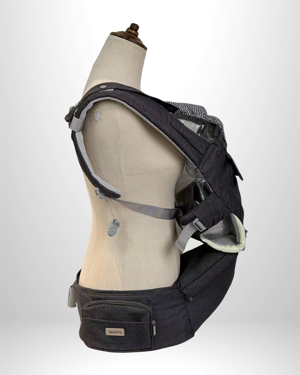 Cargador Ergonómico Multifuncional YARÖS - Gris Ratón