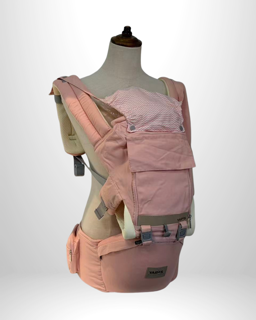 Cargador Ergonómico Multifuncional YARÖS - Rosado