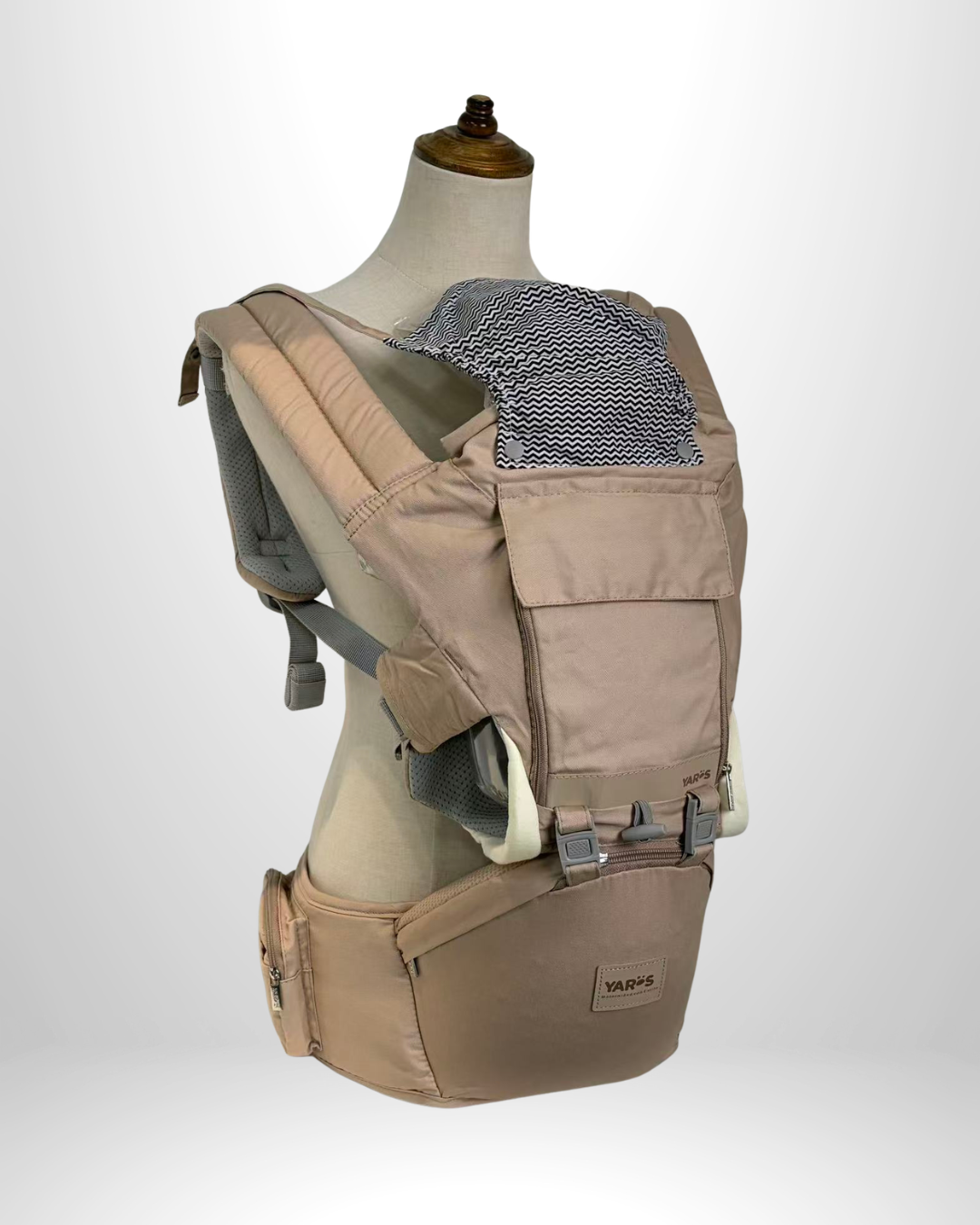 Cargador Ergonómico Multifuncional YARÖS - Khaki