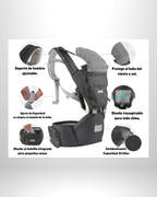 Cargador Ergonómico Multifuncional YARÖS - Gris Ratón