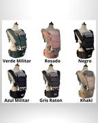 Combo YARÖS | Pañalera Morral + Cargador Ergonómico Multifuncional | Envío Gratis